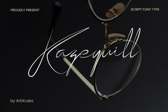 Kazequill Script Font