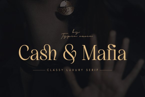 Cash and Mafia Serif Font