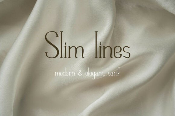 Slim Lines Font