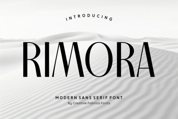 Rimora Font