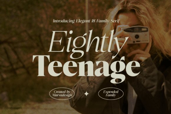 Eightly Teenage Font