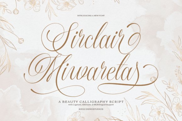 Sirclair Miwareta Script Font