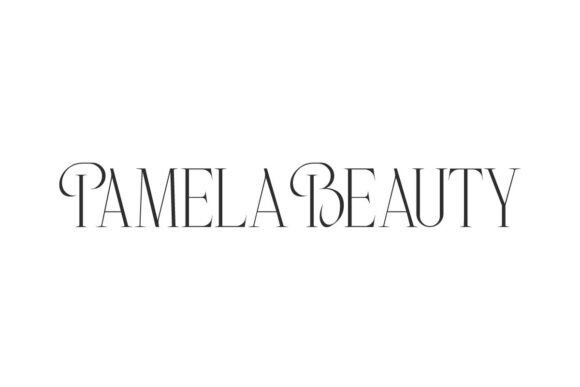 Pamela Beauty Display Font