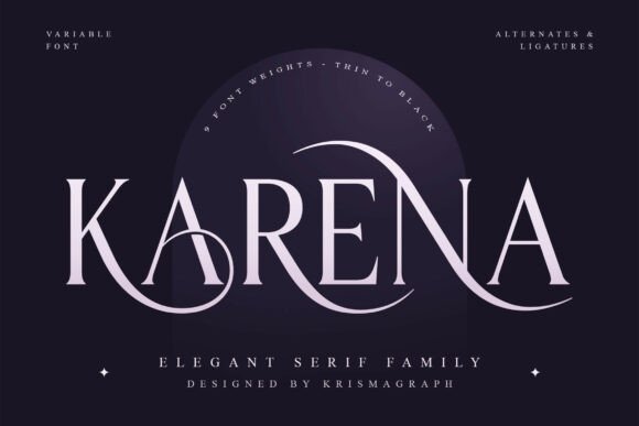 Karena Serif Font Family