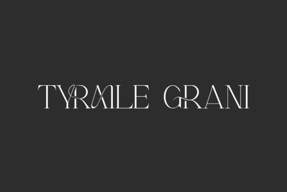 Tyraile Grani Serif Font