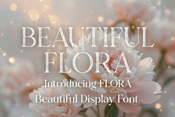 Flora Decorative Font