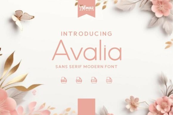 Avalia Sans Serif Font