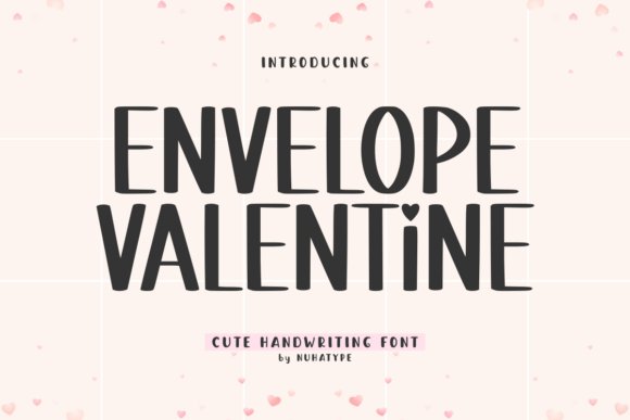 Envelope Valentine Sans Serif Font