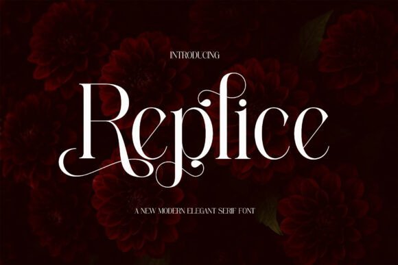Replice Serif Font