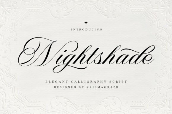 Nightshade Font