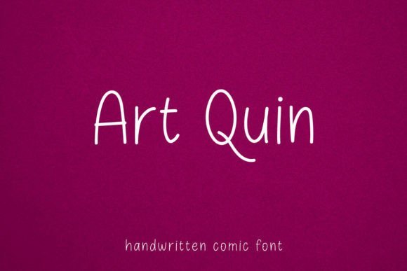 Art Quin Handwritten Font
