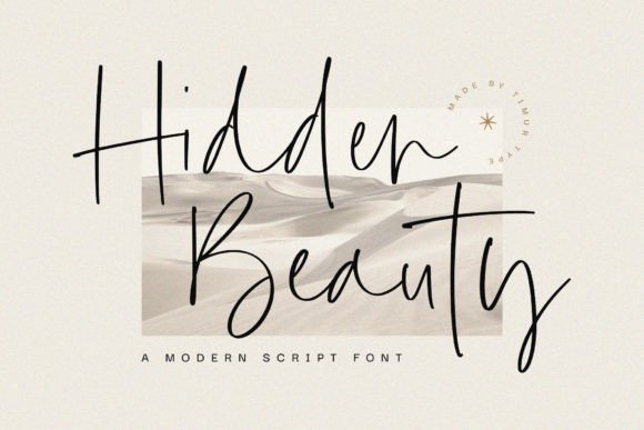 Hidden Beauty Handwritten Font