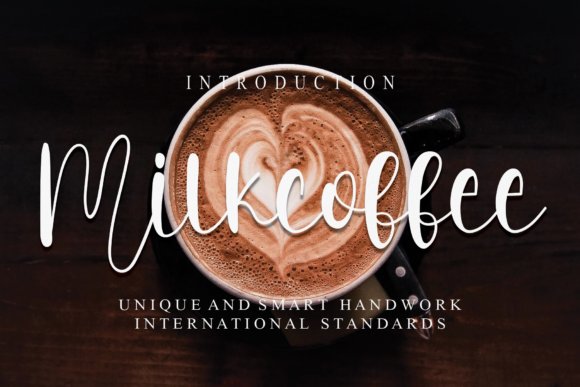 Milkcoffee Script Font