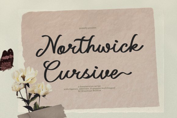 Northwick Cursive Font