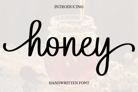 Honey Handwritten Script Font