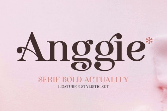 Anggie font preview