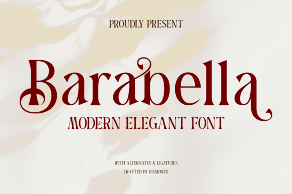 Barabella font preview