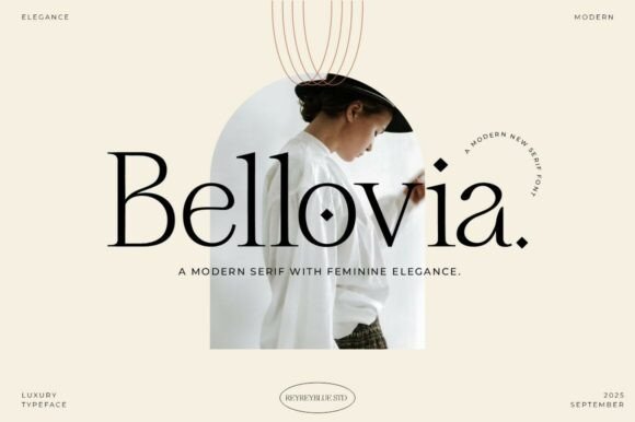 Bellovia font preview
