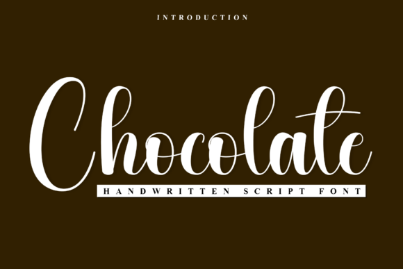 Chocolate font preview