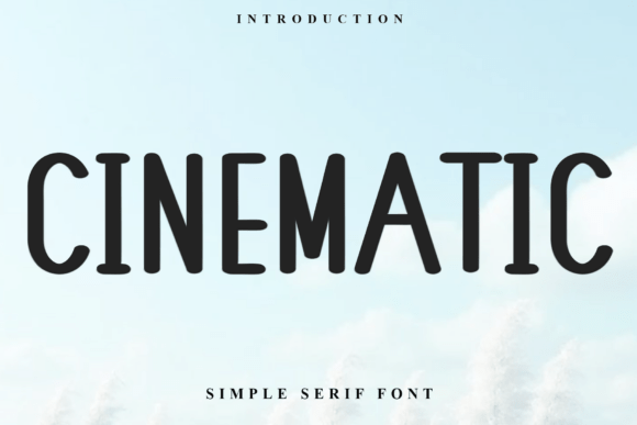 Cinematic condensed serif display fonts for posters