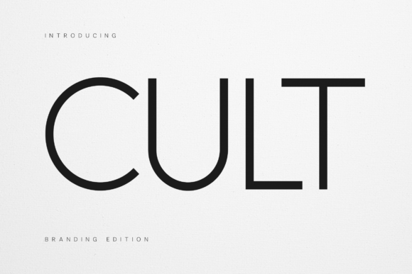 Cult geometric sans fonts for contemporary branding