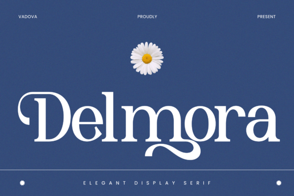 Delmora refined display serif fonts for jewelry brands
