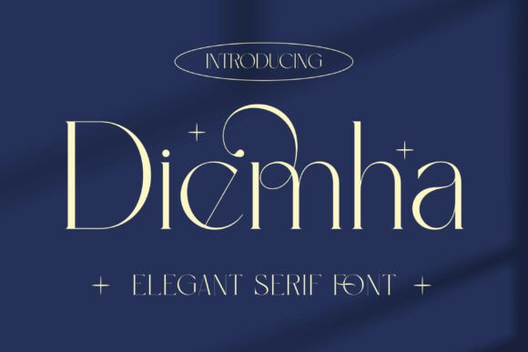 Diemha font preview