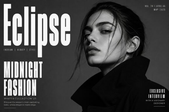 Eclipse bold condensed fonts for clothing brand logos