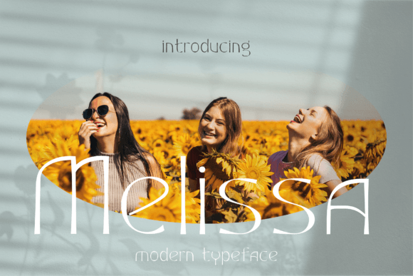Melissa elegant feminine brush script fonts for logos