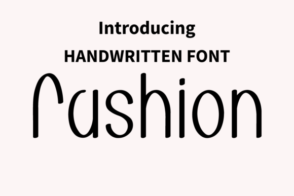 Fashion friendly handwritten fonts for fashion magazine accents