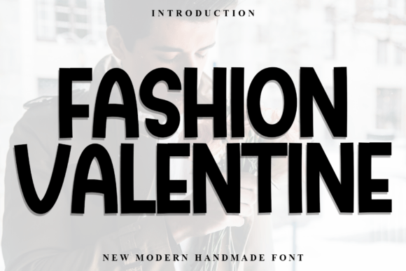 Fashion Valentine casual creative display fonts for playful logos