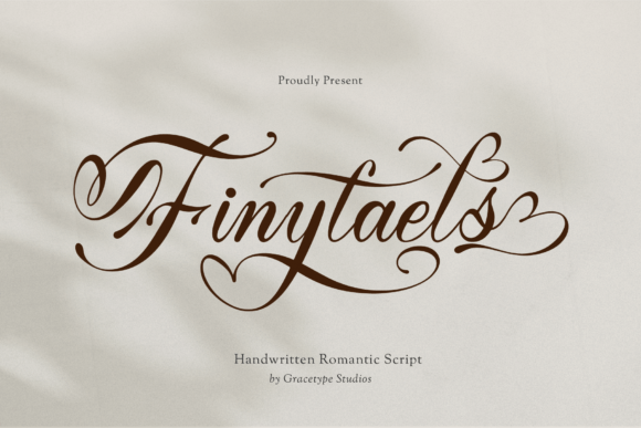 Finytaels font preview