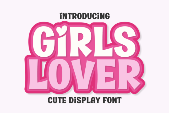 Playful display fonts for logos shown on a fun, colourful wordmark