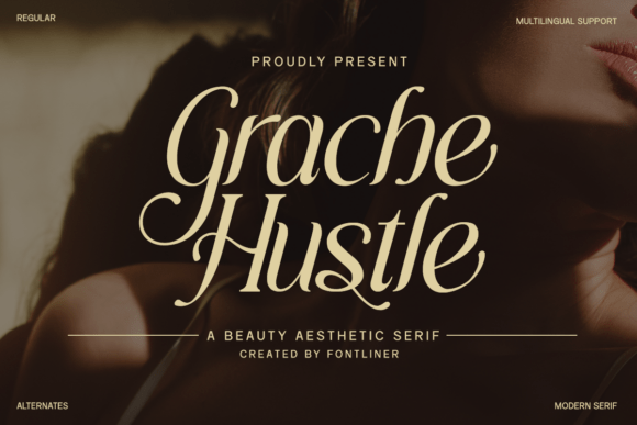 Grache Hustle font preview