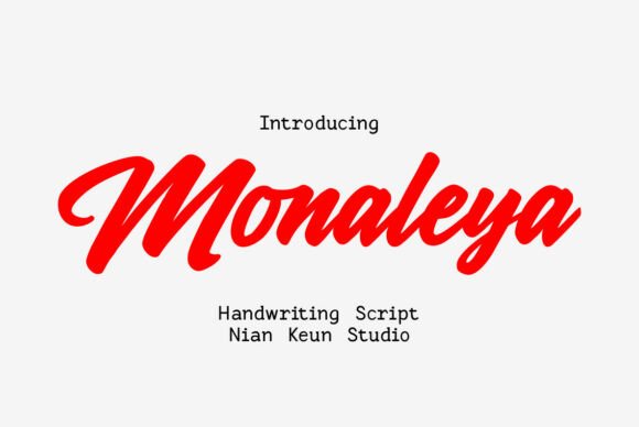 Brush script fonts for logos shown on a hand-painted wordmark