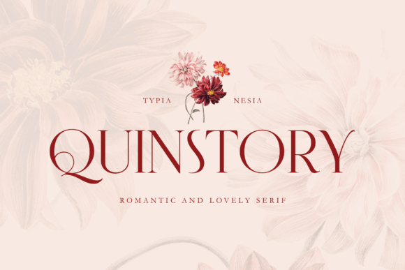 Quinstory font preview