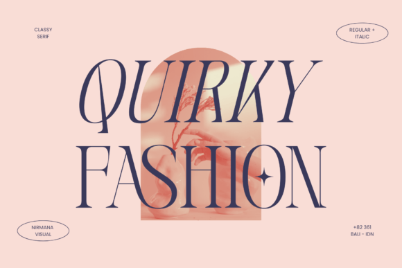 Quirky Fashion quirky serif display fonts for playful logos