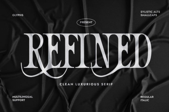 Luxury serif fonts - Refined