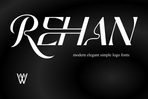 Rehan elegant serif aesthetic fonts for instagram