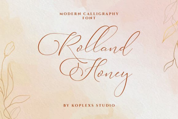 Rolland Honey font preview