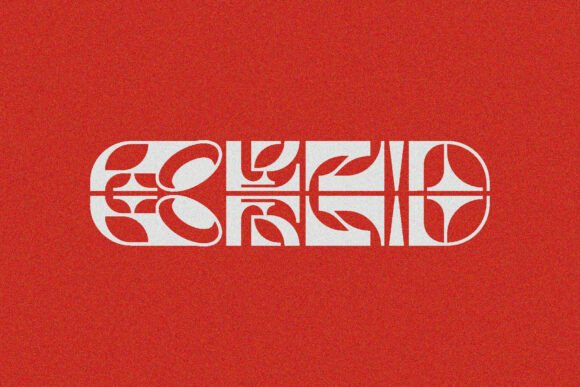 Rolyzim experimental display fonts for posters