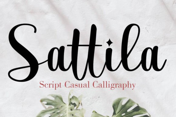 Sattila font preview