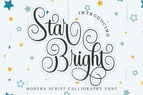Star Bright font preview