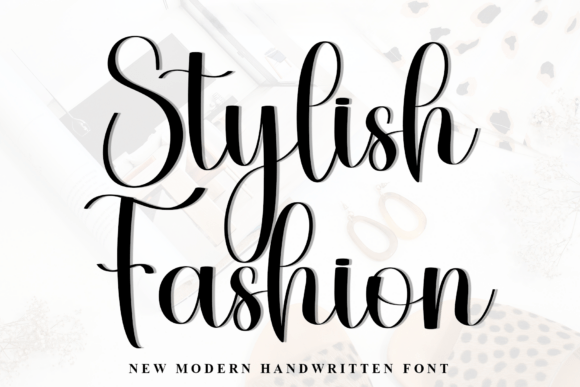 Stylish Fashion swash elegant script fonts for branding