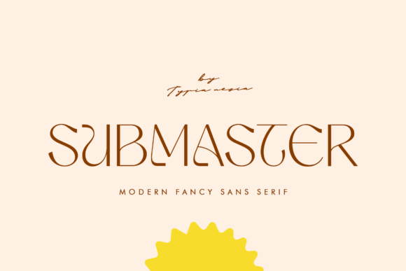 Submaster font preview