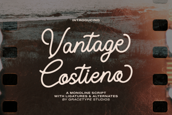 Vantage Costieno font preview