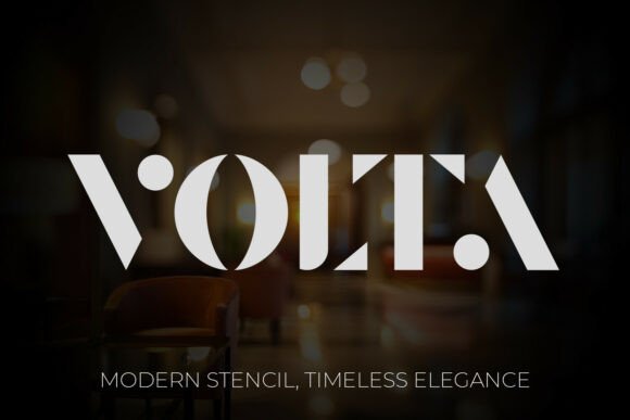Fonts for coffee and food brands shown on a cafe sign and menu