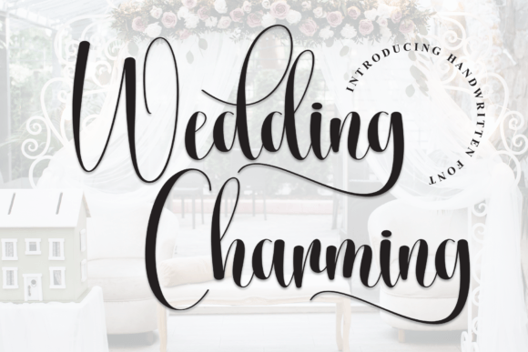 Wedding Charming - script font for weddings