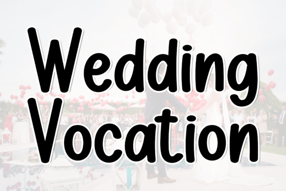 Wedding Vocation (Signature Script) - script font for weddings