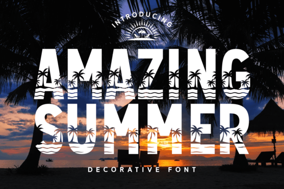 Amazing Summer Christmas font